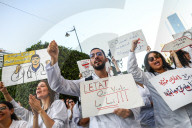 Young Doctors Rally Amid Nationwide Strike In Tunisia