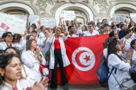 Young Doctors Rally Amid Nationwide Strike In Tunisia