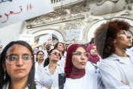 Young Doctors Rally Amid Nationwide Strike In Tunisia