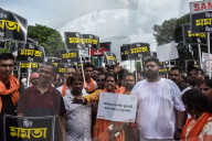 Protest Against Rape In Kolkata. 
