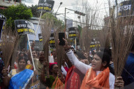 Protest Against Rape In Kolkata. 