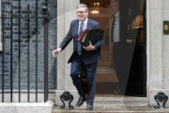 Prime Minister Kier Starmer Leaving For PMQs in London, UK.