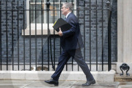 Prime Minister Kier Starmer Leaving For PMQs in London, UK.