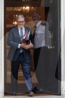 Prime Minister Kier Starmer Leaving For PMQs in London, UK.
