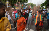 Protests Against The Gang-rape  Kolkata