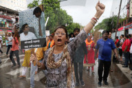 Protests Against The Gang-rape  Kolkata
