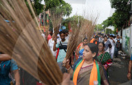 Protests Against The Gang-rape  Kolkata
