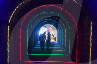 Citizens Enjoy Coolness in The Air-raid Shelter in Hangzhou