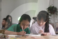 Citizens Enjoy Coolness in The Air-raid Shelter in Hangzhou