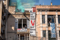 Eviction Stopped In The Vallcarca Neighborhood Of Barcelona