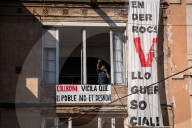 Eviction Stopped In The Vallcarca Neighborhood Of Barcelona