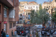 Eviction Stopped In The Vallcarca Neighborhood Of Barcelona