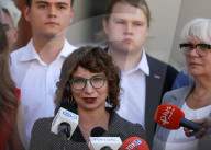 Agnieszka Dziemianowicz-Bak Press Briefing In Krakow