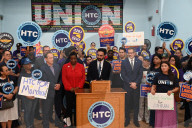 Zohran Mamdani At New York City Primary Victory Celebration Rally With Unions