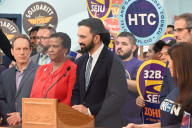 Zohran Mamdani At New York City Primary Victory Celebration Rally With Unions