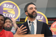 Zohran Mamdani At New York City Primary Victory Celebration Rally With Unions