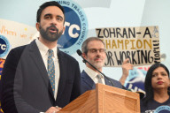 Zohran Mamdani At New York City Primary Victory Celebration Rally With Unions