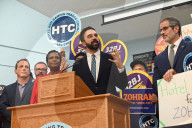 Zohran Mamdani At New York City Primary Victory Celebration Rally With Unions