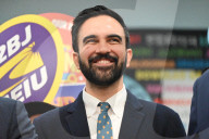 Zohran Mamdani At New York City Primary Victory Celebration Rally With Unions