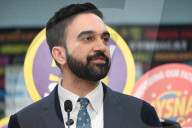 Zohran Mamdani At New York City Primary Victory Celebration Rally With Unions