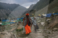 Annual Amarnath Yatra Pilgrimage In Indian Kashmir