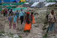 Annual Amarnath Yatra Pilgrimage In Indian Kashmir
