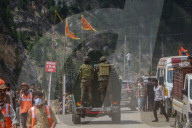 Annual Amarnath Yatra Pilgrimage In Indian Kashmir