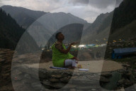 Annual Amarnath Yatra Pilgrimage In Indian Kashmir
