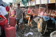Nepal: Kuleshwor Fruit Market After Monsoon Rain