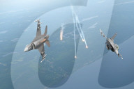 Flares From F-16s