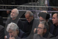 IRGC Generals And The President In Tehran