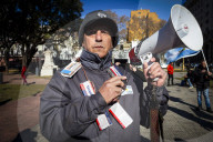 Retirees' Demonstration In Buenos Aires, Argentina