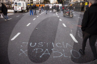 Retirees' Demonstration In Buenos Aires, Argentina