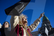 Retirees' Demonstration In Buenos Aires, Argentina