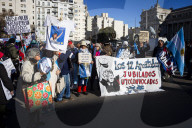 Retirees' Demonstration In Buenos Aires, Argentina