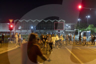 Police Break Up Road Blockade In Novi Sad