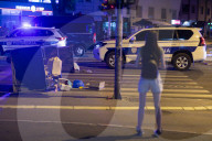 Police Break Up Road Blockade In Novi Sad