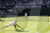 Day Three of the 2025 Wimbledon Tennis Championships at the All England Club Lawn Tennis and Croquet Club in London, UK.