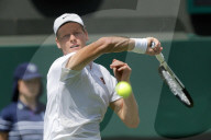 Day Two of the 2025 Wimbledon Tennis Championships at the All England Club Lawn Tennis and Croquet Club in London, UK.