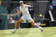 Day Three of the 2025 Wimbledon Tennis Championships at the All England Club Lawn Tennis and Croquet Club in London, UK.