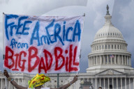 Protesters Rally Against 'Big Beautiful Bill' At Capitol