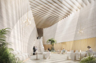 Golden canopy for new leisure destination
