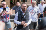 Tommy Robinson Appears At Southwark Crown Court In London
