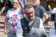 Tommy Robinson Appears At Southwark Crown Court In London