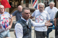 Tommy Robinson Appears At Southwark Crown Court In London