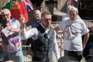 Tommy Robinson Appears At Southwark Crown Court In London