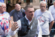 Tommy Robinson Appears At Southwark Crown Court In London