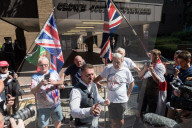 Tommy Robinson Appears At Southwark Crown Court In London