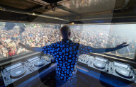 'I genuinely love this place so much!' Fatboy Slim's 100th Glastonbury set - picture essay