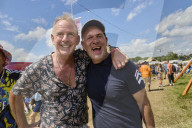 'I genuinely love this place so much!' Fatboy Slim's 100th Glastonbury set - picture essay